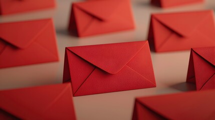 Bright Red Envelopes on a Smooth Surface