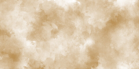 Old brown paper parchment banner with distressed vintage grunge texture, Abstract Background Texture Pattern with brown color, Heavily Mixed Wall Art paper texture, rustic dark wood with stains.