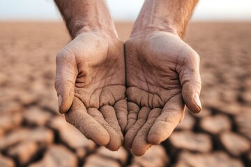 Water demand in arid areas. Problem of lack of clean drinking water.