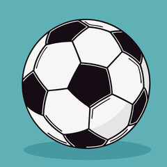 Fototapeta premium soccer ball illustration