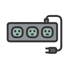 surge protector icon design