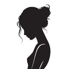 woman's day vector silhouette