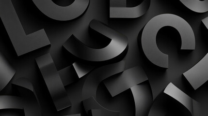 Strategic kerning and line spacing ensure readability and visual appeal. 