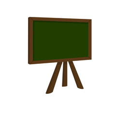 blackboard with chalk