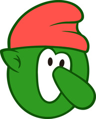 Dwarf Letter Alphabet Vector Element Q