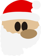 Santa Letter Alphabet Vector Element P