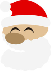 Santa Letter Alphabet Vector Element 