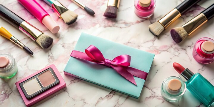 Tilt-Shift Miniature Beauty Salon Gift Certificate Template Design - Powered by Adobe