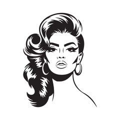 woman's day vector silhouette