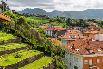 The beautiful city of Ribadesella, Asturias, Spain. Cantabrian Sea © Sebastian