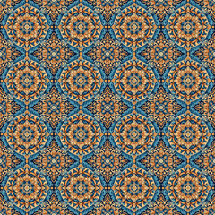 seamless pattern of style tribal traditional Thai 