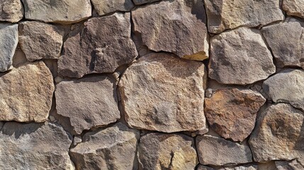 Obraz premium A seamless brown stone texture with intricate natural details, offering a clean background for banners and website headers with text space