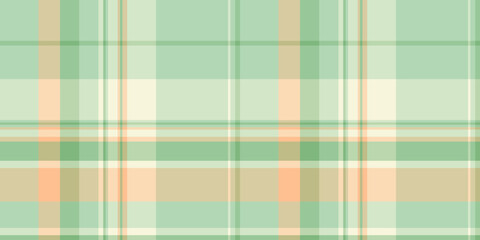 Fototapeta premium Vertical plaid check textile, glamor pattern texture seamless. Damask vector background fabric tartan in light and pastel colors.