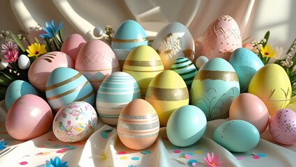 easter eggs on a bad