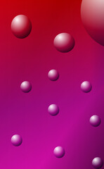 Abstract background filled with countless bubbles of different sizes, perfect for digital wallpaper or decor
