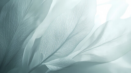 Elegant and fresh leaf texture