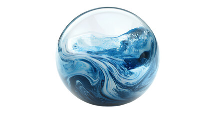 blue crystal ball
