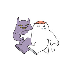 悪い人に連れていかれる人」