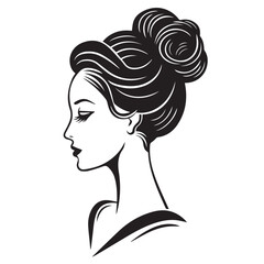 woman's day vector silhouette