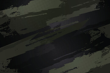 Abstract Grunge Camouflage Texture Background with Dotted
