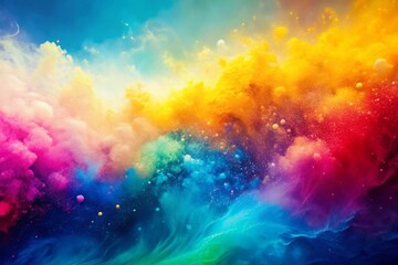 Naklejka premium Vibrant Abstract Background: Soft Gradient Texture for Creative Projects
