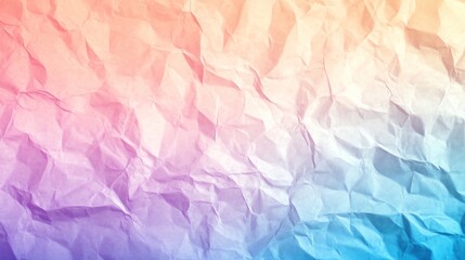 Modern holographic pastel background with soft, blurred colors and a crumpled foil texture, evoking 80s retrowave and synthwave aesthetics