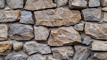 Obraz premium Natural brown stone surface with intricate details and rough textures, providing a versatile background with copy space for design needs