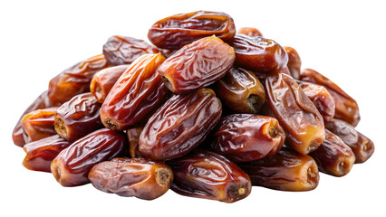 Obraz premium dates isolated on white background