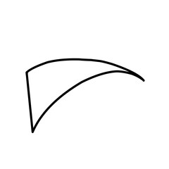 illustration of a kite