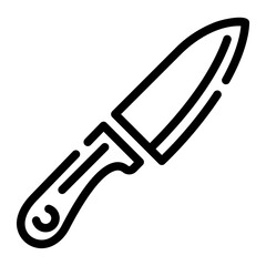 knife Line Icon