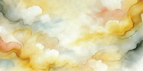 Fototapeta premium Abstract light watercolor for background