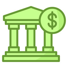 Investment Bank Icon