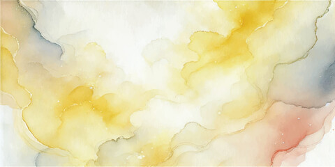 Fototapeta premium Abstract light watercolor for background