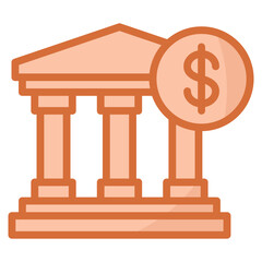 Investment Bank Icon