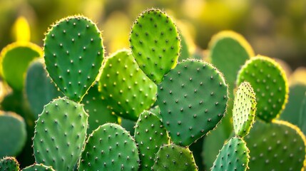 Magnifying the Beauty of Cactus Foliage