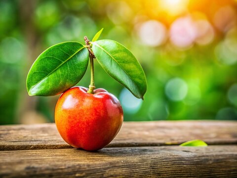 Vibrant Pitomba Fruit Close-Up, Fresh Tropical Harvest, Copy Space