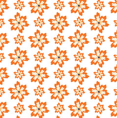 seamless pattern with flowers