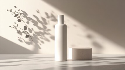 a white vase and a white vase on a table