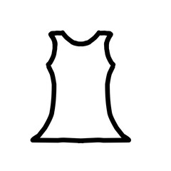 black and white dress