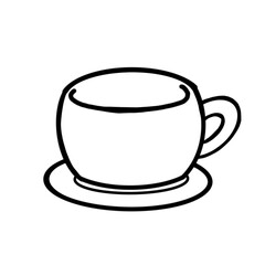 cup icon for coffee and tea 