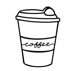 coffee cup vector illustration