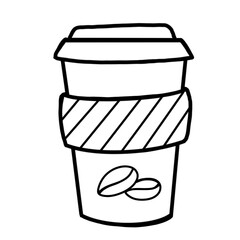 coffee cup sketch