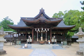 Obraz premium 白鳥神社（香川県・東かがわ市）