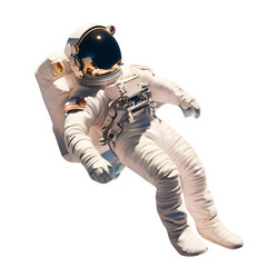 astronaut isolated on white