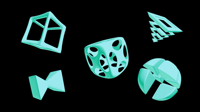 Abstract 3D Shapes