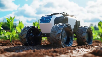 Smart Robotic Farmer Concept for Modern Agriculture Innovations with Advanced Technology Integration in Crop Management