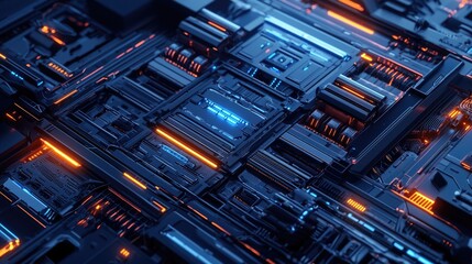 Design a futuristic, neon-inspired background with glowing lines and geometric shapes, ideal for tech-focused projects or gaming content."
