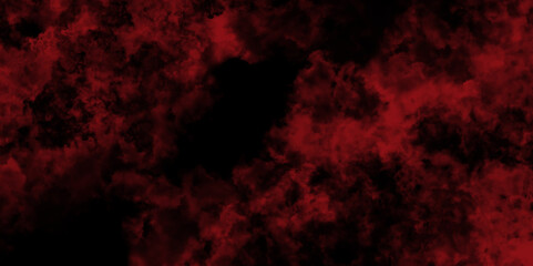 watercolor marble pattern design. paint brush strokes. fire red texture. smoke overlays black and red Background. vintage retro red background. Red vapor on black background. red smoky clouds.