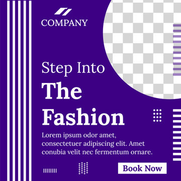 Social media banner for multipurpose fashion post design