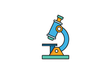 illustration of a microscope